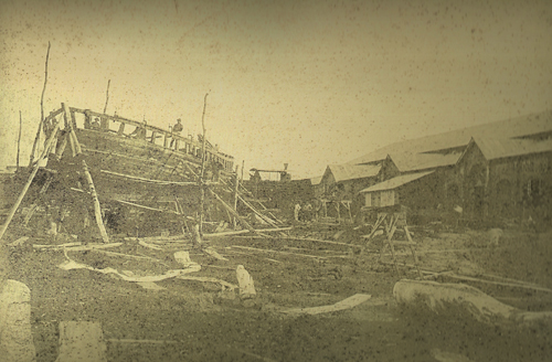 MUELLE, PUERTO Y ADUANA DE ASUNCIÓN (COLECCIÓN DE JAVIER YUBI)